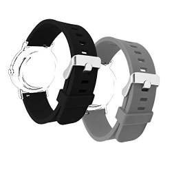 ADALLOR® Uhrenarmband 22mm 20mm 18mm，Smartwatch Ersatzarmbã¤nder Armband Wechselarmband für Herren Damen, Quick Release Uhrenarmband Ersatzarmband Silikon Uhrenarmbänder, Uhrband Bracelet Strap von ADALLOR