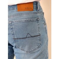 ADAM JEANS Straight-Jeans F100 Herren Straight Fit Jeans Hose Regular, bis Übergröße / Plussize Große Größe, Männer Straight Jeanshose mit Geradem Bein und normaler Form, Herren Jeans Straight Hose mit normaler Leibhöhe Stretch, Männer Jeans Hose Straight Fit Gerade Comfort, Herren Jeans, Jeans Herren, Herren Jeanshose Straight Fit, Jeans Herren Hose, Gerade Schnitt Jeans Herren, Jeans Herren Straight Fit Herren Jeans, Straight Leg Jeans von ADAM JEANS