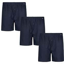 ADAMO Boxershort im 3er Pack Übergröße 8XL oder 20 in 7 Farben, Größe:16, Farbe:Dunkelblau von ADAMO