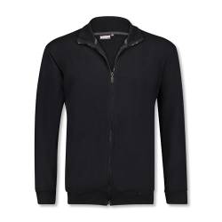 ADAMO Sweatjacke ATHEN schwarz bis Übergröße 14XL, Größe:10XL von ADAMO