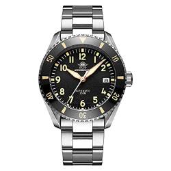 ADDIESDIVE Flieger taucheruhr Herren Automatische Uhr Edelstahlarmband H9 von ADDIESDIVE