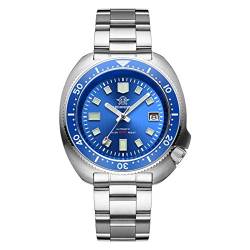 ADDIESDIVE Herren Automatik Taucheruhr Super Luminous NH35A Herren 200 m wasserdichter automatisch Diver automatik herrenuhr mit Edelstahlarmband von ADDIESDIVE