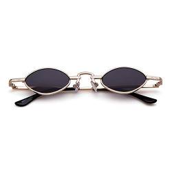 ADEWU Klein Oval Sonnenbrillen Retro Vintage Brillen Herren Damen von ADEWU