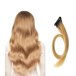 6D-Haarverlängerungen, blond, Haarteile, natürlich, weich, kann Dauerwelle und Färben, kein Verknoten, keine Spuren, DIY-Haarverlängerung, natürliche Haarverlängerung, goldene Perücke von ADINAS