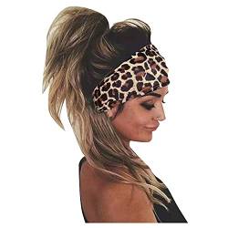 Wintergeschenk Beliebtes Festival y*2*k Bandana Frauen Wrap Stirnband Stirnband Elastisches Stirnband Haardruck Stirnband Schleife Stirnband Frauen (Braun, Einheitsgröße) von ADMAY