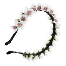 ADOCARN Kranz Stirnband blumenkronen-kopfschmuck blumen-haarband Hochzeitsdekoration Girlande Blumenkronen-Kit Haarschmuck Strand Kopfbedeckung Dekorationen schmücken Braut von ADOCARN