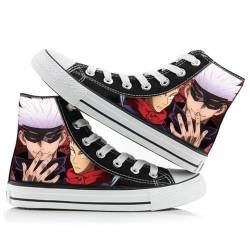 ADSFASF Ninja Anime Cosplay High Top Schuhe Unisex Sneaker von ADSFASF