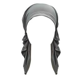-Hut-Kappe ethnischer böhmischer vorgebundener Zopf-Haar-Abdeckungs-Verpackungs-Turban-Kopfbedeckungs-Hut Laufen Ohrenwärmer Damen von ADXFWORU