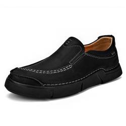 AEHO Gesundheitsschuhe Herren Orthoback Schuhe Extra Breite Schuhe Sneaker Herren Leder Schuhe FüR Breite FüßE Slip-on-Schuhe Slipper Alle Wetterbedingungen,A03,43/265mm von AEHO