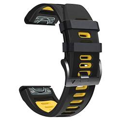 AEHON 22 x 26 mm Uhrenarmband für Coros VERTIX2 Vertix 2, Smartwatch, Silikon, schnelle einfache Passform, für Garmin Fenix 7, 7X, 6, 6X, 5, 5X, Armband, 22mm Fenix 5 5Plus, Achat von AEHON