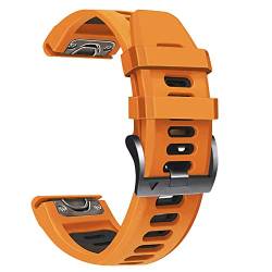 AEHON 22 x 26 mm Uhrenarmband für Coros VERTIX2 Vertix 2, Smartwatch, Silikon, schnelle einfache Passform, für Garmin Fenix 7, 7X, 6, 6X, 5, 5X, Armband, Other 22mm width, Achat von AEHON