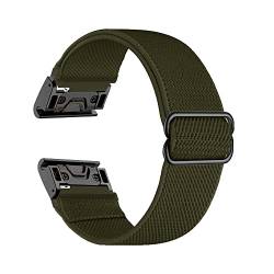 AEHON 26 mm Nylon-Schlaufen-Uhrenarmband für Garmin Fenix 6X Watch, schnell anzubringen, Armband für Garmin Fenix 6, Fenix6 Pro, 22 mm Armbänder, 26 mm, Achat von AEHON