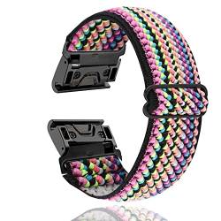 AEHON 26 mm Nylon-Schlaufen-Uhrenarmband für Garmin Fenix 6X Watch, schnell anzubringen, Armband für Garmin Fenix 6, Fenix6 Pro, 22 mm Armbänder, For Fenix 6, Achat von AEHON