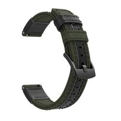 AEHON Nylon-Canvas-Armband für Garmin Vivoactive 3/4/Forerunner 645 245M 745/Venu SQ/S40 Sport Smart Quick Replacement Wristband Correa, 20 mm, Achat von AEHON
