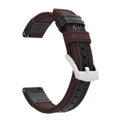 AEHON Nylon-Canvas-Armband für Garmin Vivoactive 3/4/Forerunner 645 245M 745/Venu SQ/S40 Sport Smart Quick Replacement Wristband Correa, 20 mm, Achat von AEHON