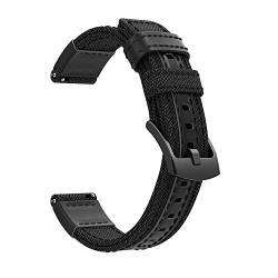 AEHON Nylon-Canvas-Armband für Garmin Vivoactive 3/4/Forerunner 645 245M 745/Venu SQ/S40 Sport Smart Quick Replacement Wristband Correa, 20 mm, Achat von AEHON