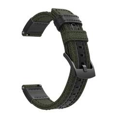 AEHON Nylon-Canvas-Armband für Garmin Vivoactive 3/4/Forerunner 645 245M 745/Venu SQ/S40 Sport Smart Quick Replacement Wristband Correa, 22 mm, Achat von AEHON