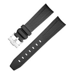 AEMALL Gummi-Armband für Omega X Swatch Joint MoonSwatch Constellation Männer Frauen Wasserdicht Sport 20mm Gebogenes Ende Uhrenarmband Band, 46, Achat von AEMALL