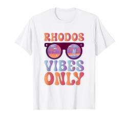 Gute Stimmung auf Rhodos T-Shirt von Ägäisches Meer Urlaub in Griechenland