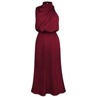 AFAZ New Trading UG Sommerkleid Ärmelloses Kleid aus Satin. Stilvolles, elegantes Abendkleid von AFAZ New Trading UG