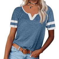 AFAZ New Trading UG T-Shirt Damen Sommer Casual Loose Tops Mode Sweatshirts von AFAZ New Trading UG
