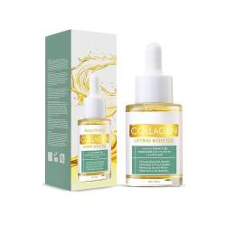 Beauty Lady Collagen Lifting Body Oil - Beauty Women Collagen Lifting Body Oil,Anti Aging Collagen Serum For Face,Anti Aging Collagen Oil Fo Neck,Decollete,Upper Arms,Thighs Reduces Fine Lines (1Pc) von AFGQIANG