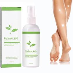 Ceoerty Varicose Vein Pro Xpert Spray,100ml Ceoerty Varicose Veins Spray,Varicose Veins Treatment for Legs,Varicose Veins Treatment Spray,Improves Blood Circulation,Relieves Tired in Legs (1Pcs) von AFGQIANG