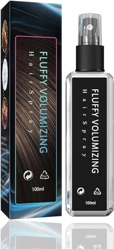 Fluffy Volumizing Hair Spray, Hairspray Strong Hold, Dry Gel Hairstyle Long Lasting and Fast Drying Shaping Spray Hair Gel, Volumizer Hairspray Extra-Volume Magic Styling Gel | Non Sticky (1PC) von AFGQIANG