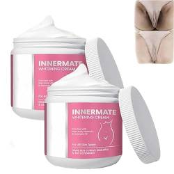 InnerMate Whitening Cream | Intimate Area Skin Lightening Cream | Dark Spot Corrector Cream for Intimate Area, Skin Bleaching Cream for Private Area,Inner Thigh, Bikini Line, Armpit (2pcs) von AFGQIANG