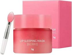 Lip Sleeping Mask,Lip Sleeping Care Special Mask,All-Natural Overnight Hydrating Lip Treatment,Restore and Revitalize Cracked or Chapped Lips - 3g (1pc) von AFGQIANG
