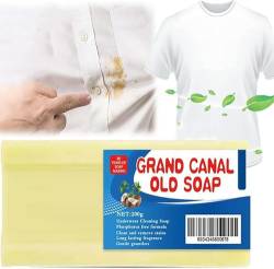 The Magic Soap | Grand Canal Old Soap | 2024 Magic Soap Bar Stain Remover | Grand Canal Soap Bar for Stains | Underwear Cleaning Soap and Remove Stain Clothes | Long-Lasting Fragrance (1Pcs) von AFGQIANG