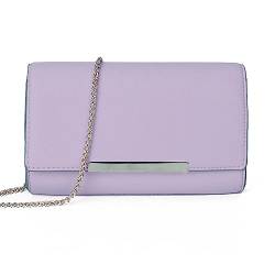 AFKOMST Clutch-Geldbörsen für Frauen, kleine Crossbody-Taschen und Sommer-Stroh-Strandhandtaschen mit Crossbody-Kettenriemen von AFKOMST