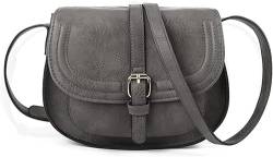 AFKOMST Umhängetasche Damen Klein, Frauen PU Leder Schultertaschen, Handtasche Damen, mit Verstellbar Abnehmbar Schultergurt von AFKOMST