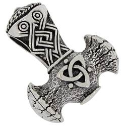 AFP Anhänger Thorshammer germanische Mythologie 925 Sterling Silber AS-655 von AFP