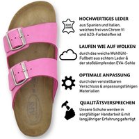 AFS-Schuhe 2100 Pantolette für Damen aus Leder mit Fussbett, Made in Germany von AFS-Schuhe