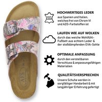 AFS-Schuhe 2100 Pantolette für Damen aus Leder mit Fussbett, Made in Germany von AFS-Schuhe