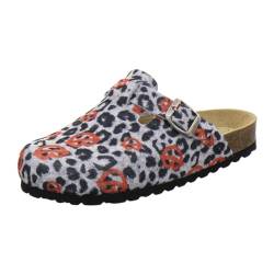 AFS-Schuhe Damen Clogs geschlossen aus Filz, Bequeme Hausschuhe Frauen, Made in Germany, 26900 (40 EU, kiss) von AFS-Schuhe