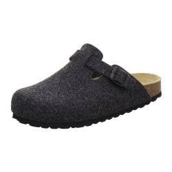 AFS-Schuhe Herren Hausschuhe geschlossen aus Filz, Bequeme, warme Winter Clogs, Made in Germany, 36900 (40 EU, anthrazit) von AFS-Schuhe