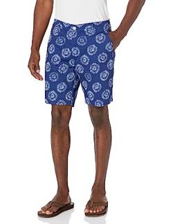 AG Adriano Goldschmied Herren Wanderer Slim Short, Lokal Blau Multi, 33 von AG Adriano Goldschmied