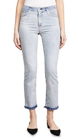AG Adriano Goldschmied Women's The Isabelle High Rise Straight Jean, Years Reflection, 31 von AG Adriano Goldschmied
