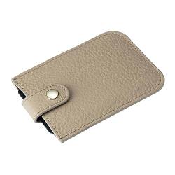 AGALUS Gestapelte Ausziehbare Kartentasche, RFID-Visitenkartentasche, Tragbare Ultradünne Null-Geldbörse, Kompakte Damentasche,Farbe7 von AGALUS