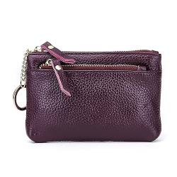 AGALUS Mini Zero Wallet Damen-Reißverschluss, Multifunktional, Kleine Geldtasche, Schlüssel-Münztasche,Farbe3 von AGALUS