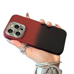AGREEA Objektiv-Kameraschutz, feines Loch, Candy Gradient Handyhülle für iPhone 11 12 13 14 15 Pro Max Plus X XR XS Max 7 8 Plus, T6, für iPhone 7 Plus von AGREEA