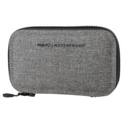 AGU Case Shelter - Grau - Sportgeldbörse - Wasserdicht, Melange Grey, 0,4 von AGU