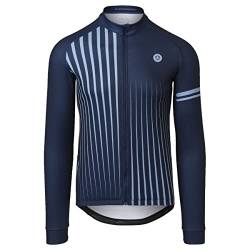 AGU Faded Stripe Trikot Langarm Essential Herren Deep Blue XL von AGU