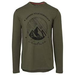 AGU Performance Long Sleeve T-Shirt Venture Army Green L von AGU