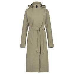 AGU Trench Coat Long Regenjacke Urban Outdoor Damen Green Pistachio M von AGU