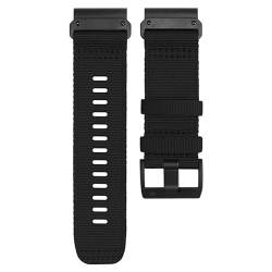 AHGDDA 22 x 26 mm Canvas-Armband für Garmin Epix Gen 2 Smartwatch, Armband Fenix 7X 7 Pro 6X 6Pro 5 5X Plus Enduro 2 Schnellverschluss-Armband, 22 mm, Achat von AHGDDA