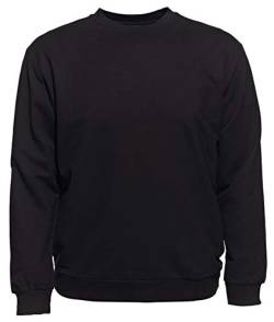 AHORN SPORTSWEAR Übergrößen Designer Sweatshirt Schwarz 4XL von AHORN SPORTSWEAR