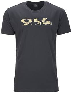 AHORN SPORTSWEAR Übergrößen T-Shirt 964 Ahorn beige Iron Grey 6XL von AHORN SPORTSWEAR
